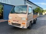 1998 Subaru Sambar 4WD Kei Truck – Custom Wooden Bed - Image 2