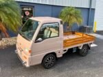 1998 Subaru Sambar 4WD Kei Truck – Custom Wooden Bed - Image 4
