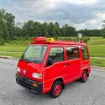 RARE FIRE VAN - 1997 SUBARU SAMBAR DIAS 4WD - FULLY EQUIPPED — LOT#931